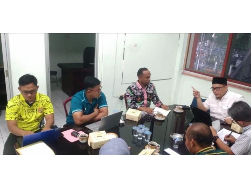 Rapat kerja Bidang V, Bahas Pengembangan Aplikasi Data dan Standarisasi Kondisi Fisik Atlet  Selasa (11/11/2025)